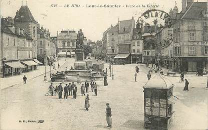 CPA FRANCE 39 "Lons le Saunier, Place de la Liberté".