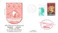 LETTRE 1 ER VOL DU CONCORDE "Paris / Vichy, 9 septembre 1983, commandant de bord: Pierre PLISSON"