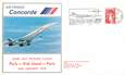 LETTRE 1 ER VOL DU CONCORDE "Paris / Kish Island 1978, Commandant de Bord A. COLLOC"