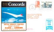 1 Er Vol LETTRE 1 ER VOL DU CONCORDE "Paris / Londres, 7 mai 1983, Commandant de bord V DIXON"