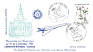 1 Er Vol LETTRE 1 ER VOL DU CONCORDE "Clermont Ferrand / Aulnat, 12 septembre 1983"