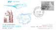 LETTRE 1 ER VOL DU CONCORDE "Bruxelles / Paris, 22 janvier 1985"