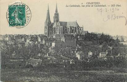 CPA FRANCE 28 "Chartres, La cathédrale ".