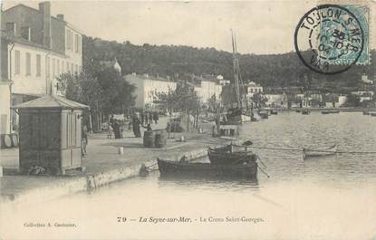 CPA FRANCE 83 "La Seyne sur Mer, Le creux St Georges".