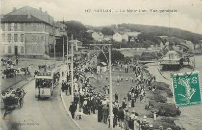 CPA FRANCE 83 "Toulon, Le Mourillon, Vue générale".