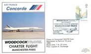 1 Er Vol LETTRE 1 ER VOL DU CONCORDE "Manchester / Paris, 15 juin 1980, Commandant de Bord A. DUCHANGE"