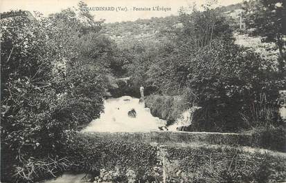 CPA FRANCE 83 "Baudinard, Fontaine l'Evêque".