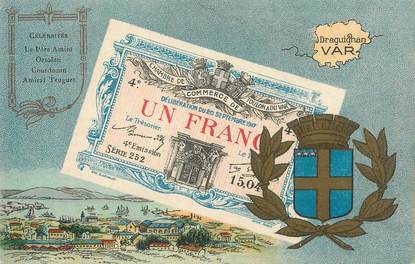 CPA FRANCE 83 "Draguignan". / BILLET