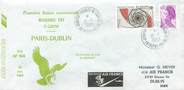 1 Er Vol LETTRE 1 ER VOL FRANCE "Paris / Dublin, 15 juin 1983 / Boeing 737"