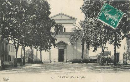 CPA FRANCE 83 " La Crau, L'église".