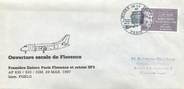 1 Er Vol LETTRE 1 ER VOL FRANCE "Paris / Florence, 29 mars 1987"