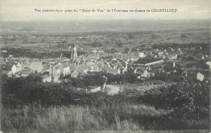 CPA FRANCE 78 "Triel, Vue panoramique prise du point de vue de l'Ermitage au-dessus de Chanteloup".