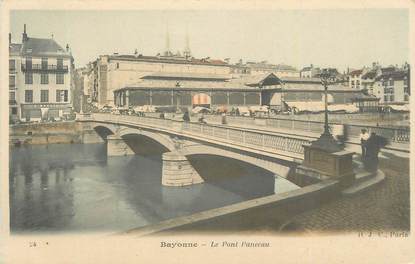 CPA FRANCE 64 "Bayonne, Le pont Panecau".