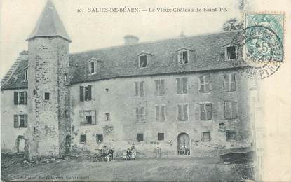 CPA FRANCE 64 "Salies de Béarn, Le vieux château de St Pré".