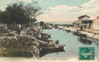 CPA FRANCE 34 "Palavas les Flots, La Canalette".