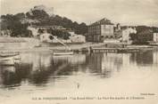 83 Var CPA FRANCE 83 " Ile de Porquerolles, Le grand hôtel, le Fort Ste Agathe et l'Oustalet".