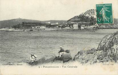 CPA FRANCE 83 " Porquerolles, Vue générale".