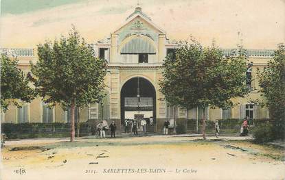 CPA FRANCE 83 "Sablettes les Bains, Le casino".