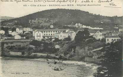 CPA FRANCE 83 "Bandol sur mer, Hôpital Auxiliaire".