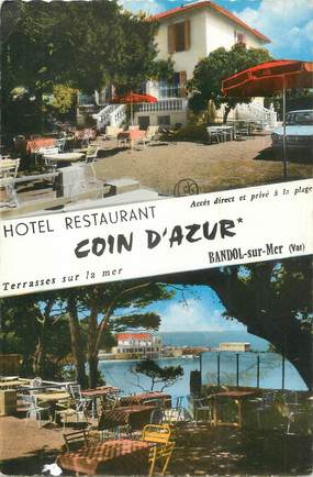CPSM FRANCE 83 "Bandol sur Mer, Hôtel Restaurant".