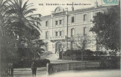 CPA FRANCE 83 "Tamaris sur Mer, Hôtel des Palmiers".