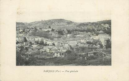 CPA FRANCE 83 "Barjols, Vue générale".