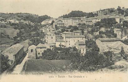 CPA FRANCE 83 "Barjols, Vue générale ".