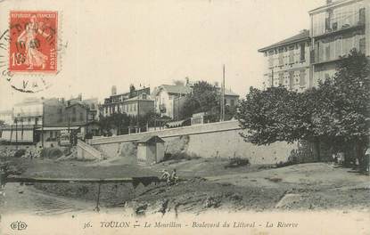CPA FRANCE 83 "Toulon, Le Mourillon, Boulevarde du Littoral, la réserve".