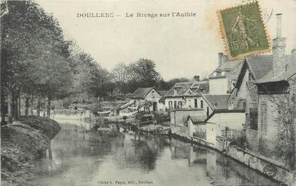 CPA FRANCE 80 " Doullens, Le rivage sur l'Authie".