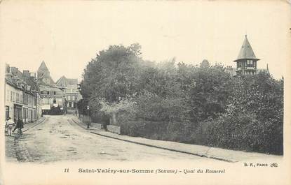 CPA FRANCE 80 "St Valéry sur Somme, Quai du Romerel".