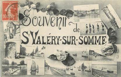 CPA FRANCE 80 "St Valéry sur Somme, Vues".