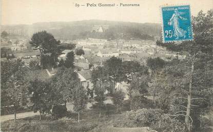 CPA FRANCE 80 " Poix, Panorama".