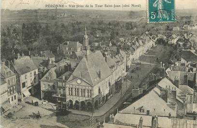 CPA FRANCE 80 " Péronne, Vue prise de la Tour St Jean".