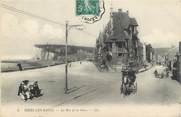 80 Somme CPA FRANCE 80 "Mers les Bains, La rue de la gare".
