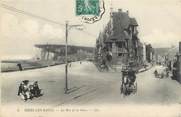 80 Somme CPA FRANCE 80 "Mers les Bains, La rue de la gare".