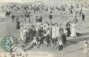 80 Somme CPA FRANCE 80 "Mers les Bains, Occupation d'un fort sur la plage'.