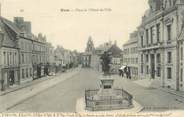 80 Somme CPA FRANCE 80 " Ham, Place de l'Hôtel de Ville".