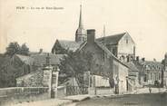 80 Somme CPA FRANCE 80 " Ham, La rue de St Quentin".