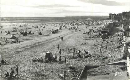 CPSM FRANCE 80 "Le Crotoy, La plage".