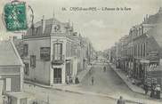 80 Somme CPA FRANCE 80 "Cayeux sur Mer, L'avenue de la gare".