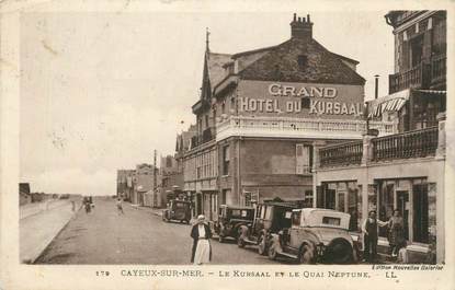 CPA FRANCE 80 "Cayeux sur Mer, Le Kursaal et le quai Neptune".