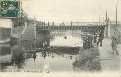 CPA FRANCE 80 "Amiens, Pont de Beauvillé".