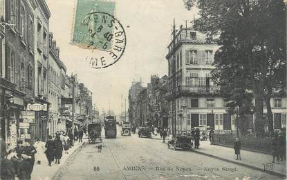 CPA FRANCE 80 "Amiens, Rue de Noyon " .