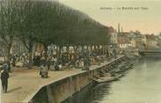 80 Somme CPA FRANCE 80 "Amiens, Le marché sur l'eau".