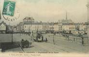 80 Somme CPA FRANCE 80 "Amiens, Esplanade de la gare".