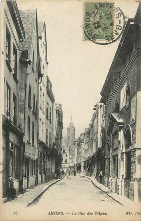 CPA FRANCE 80 "Amiens, La rue des Tripes".