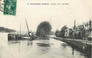 92 Haut De Seine CPA FRANCE 92 "Boulogne inondé, janvier  1910, le Port"