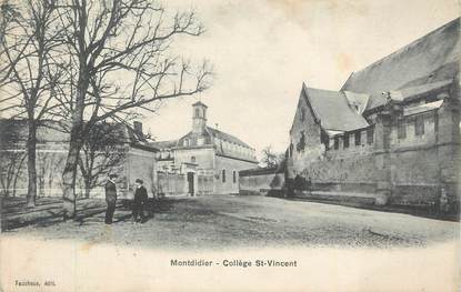 CPA FRANCE 80 "Montdidier, Collège St Vincent".