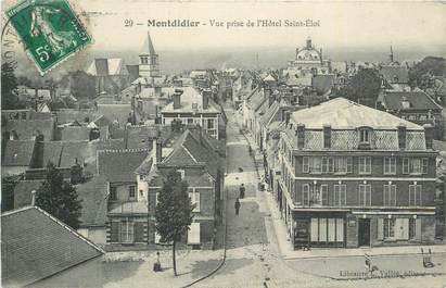 CPA FRANCE 80 "Montdidier, Vue prise de l'Hôtel St Eloi".