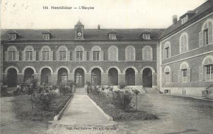 CPA FRANCE 80 "Montdidier, L"hospice".